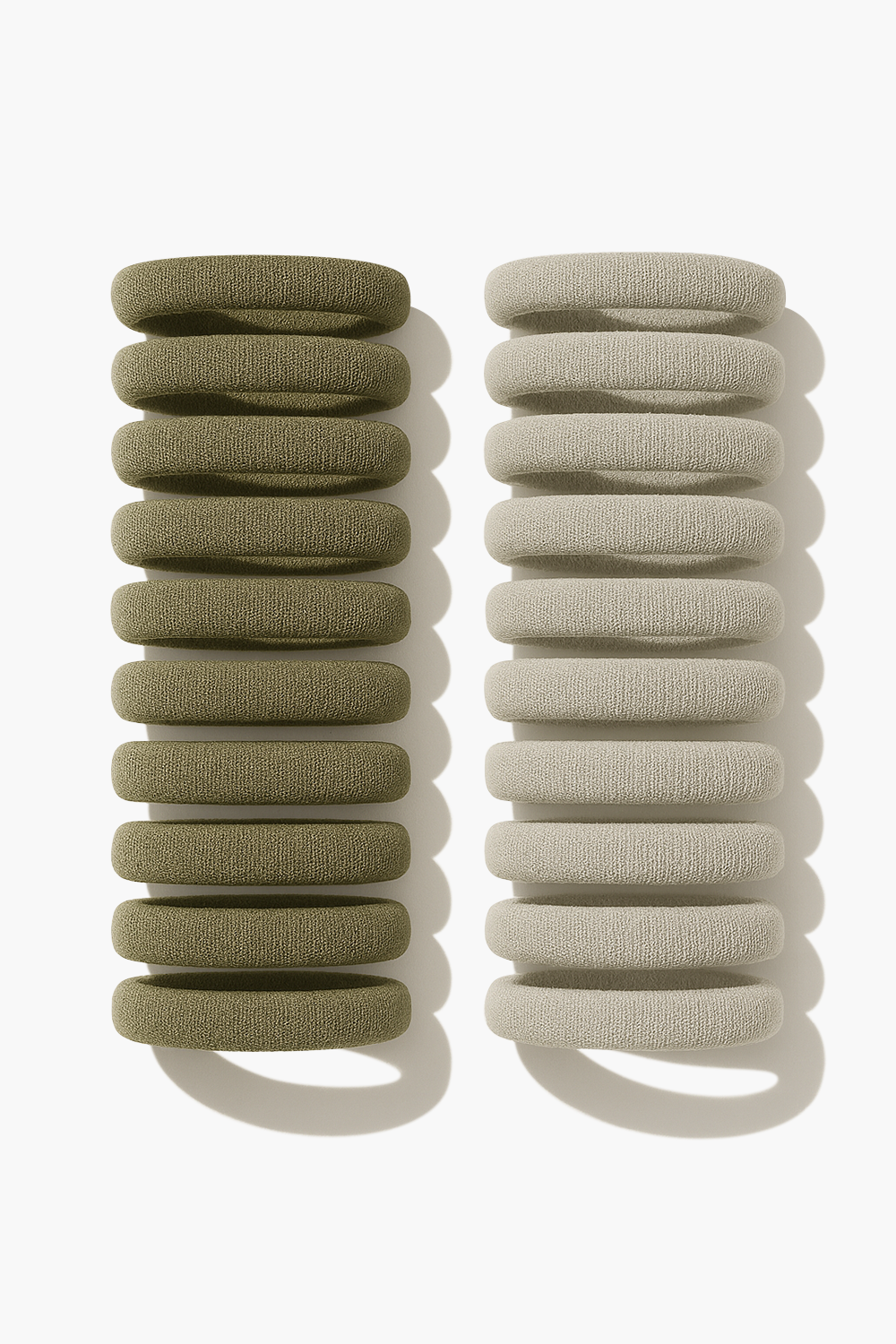Plush Hair Ties, 20 ct