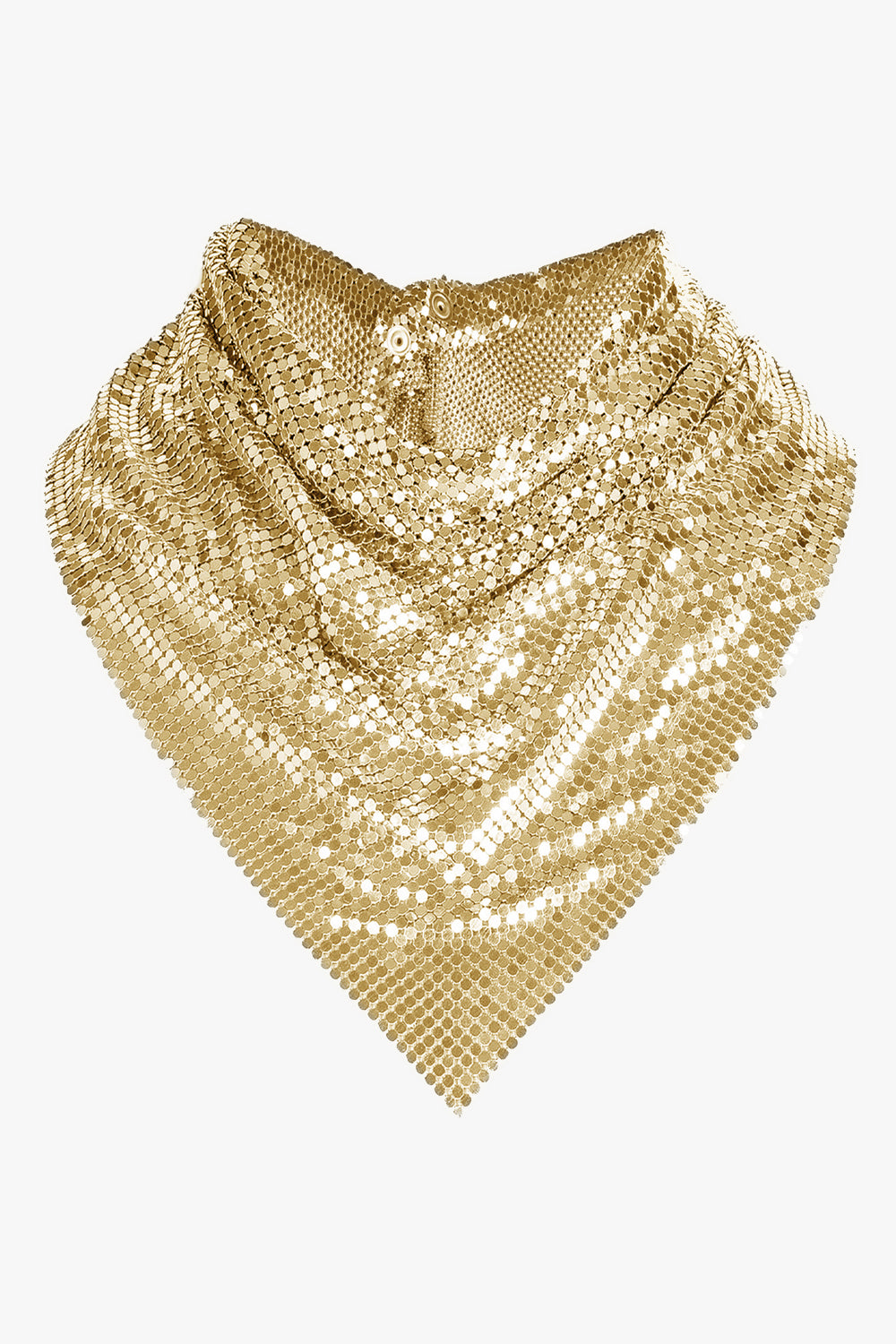 Chainmail Scarf 14K Gold-Tone