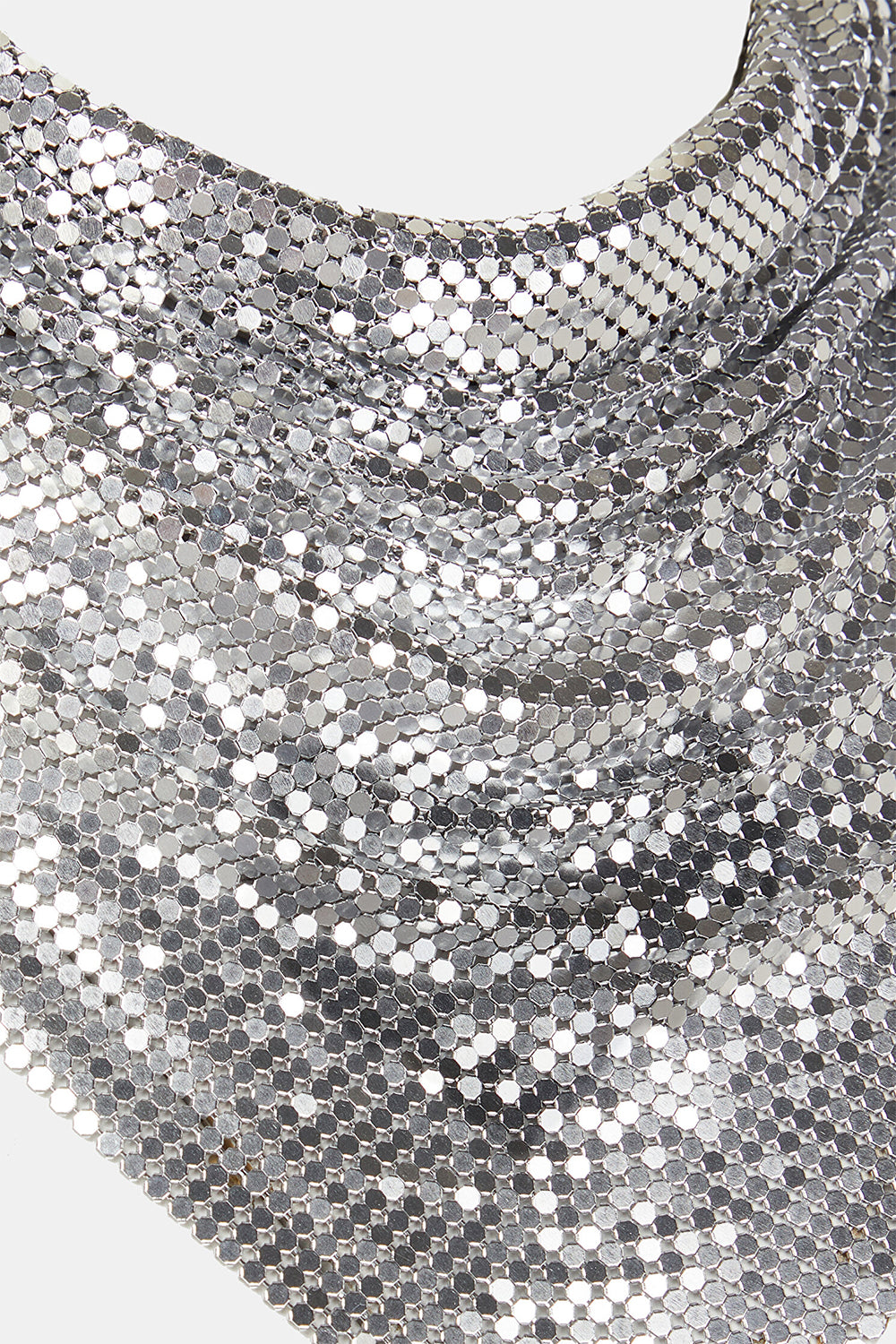 Chainmail Scarf Platinum-Tone