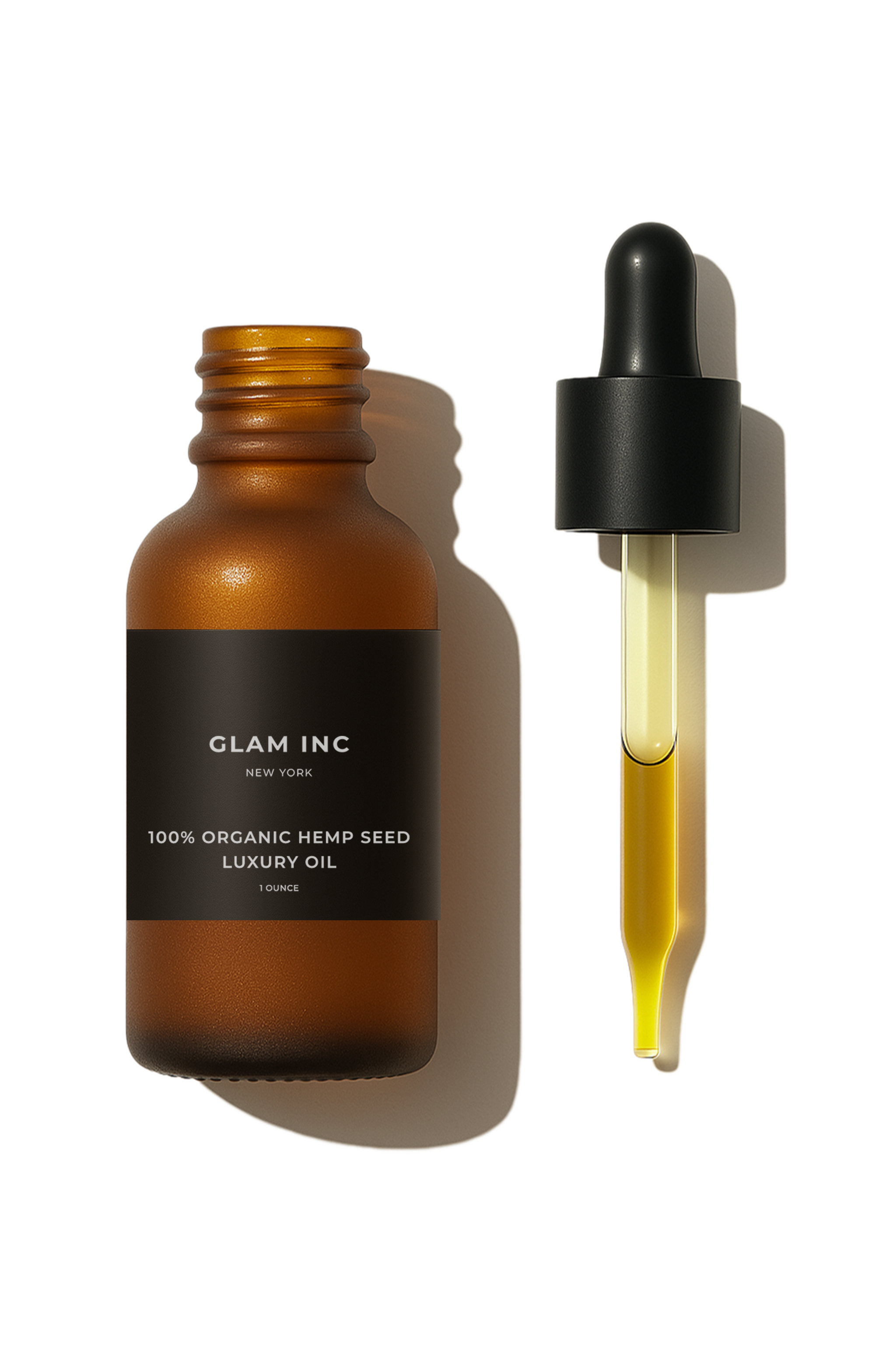 100% Plant-Based Virgin Organic Hemp Seed Luxury Oil