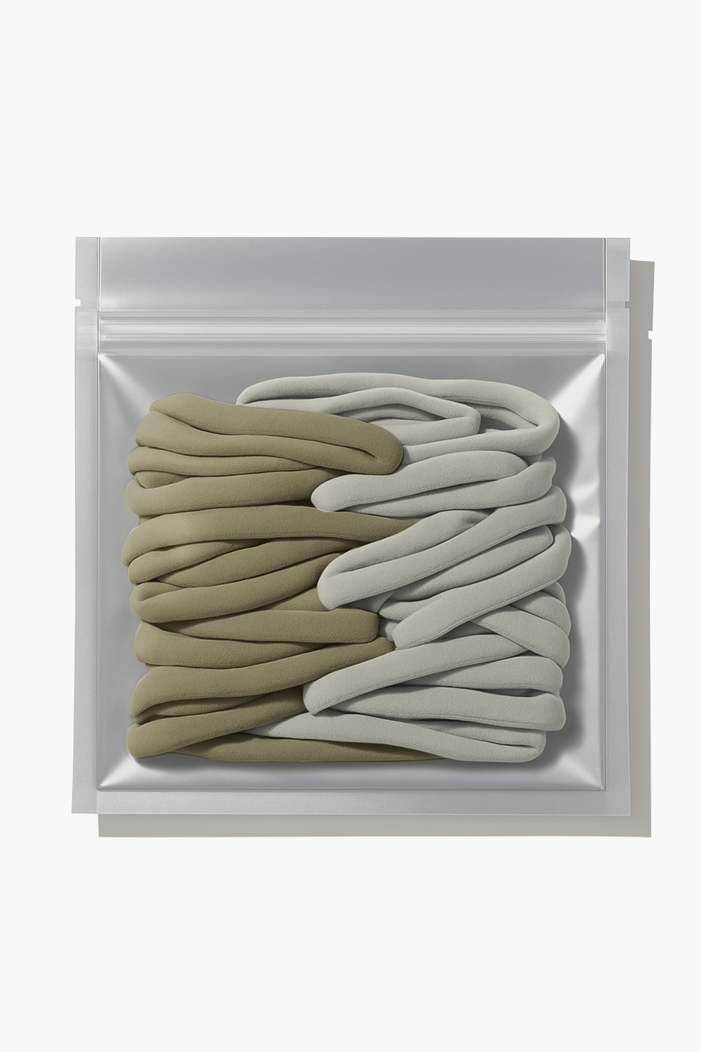 Plush Hair Ties, 20 ct